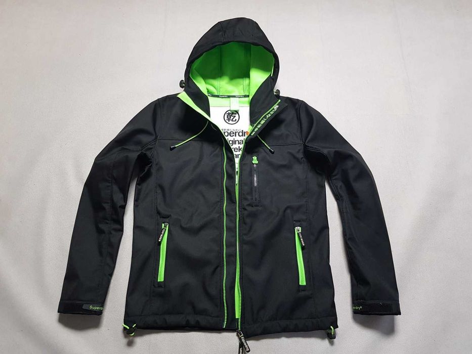 SUPERDRY - Windtrekker / Męska Kurtka Softshell roz. L/M Igła Stan
