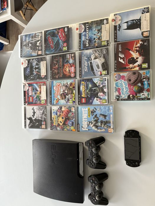 Playstation 3 + psp + cala masa gier