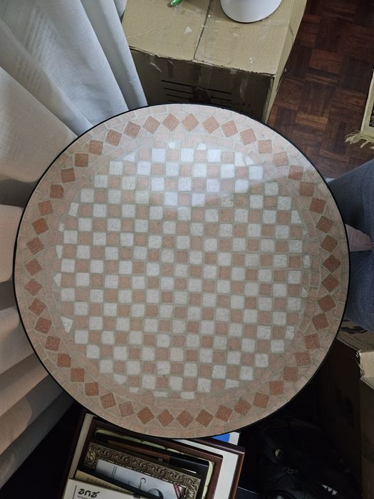 Mesa de centro em ferro