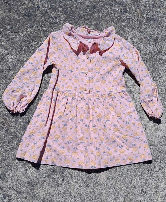 Vestido florido Gocco 6 anos