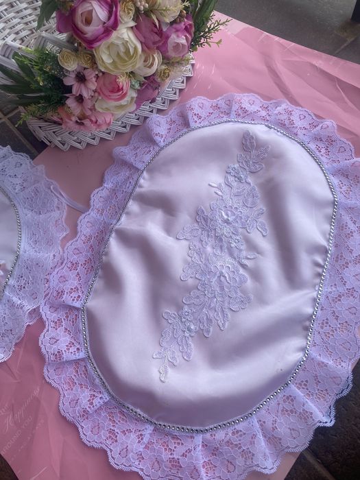 Серветка на кошик (корзина), салфетка,накидка,пасхальний декор