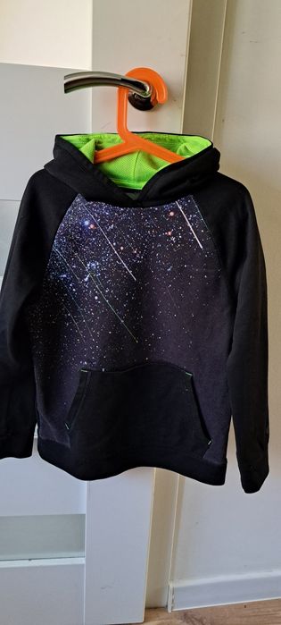 Super bluza z kaputrem, kangurka 8-10 lat