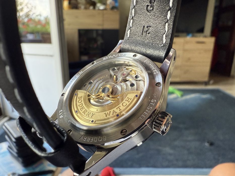 Boderry Hou automatic 80h rezerwa chodu