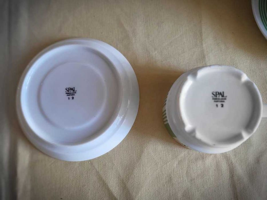 Chávenas Raras SPAL Porcelanas Anos 70