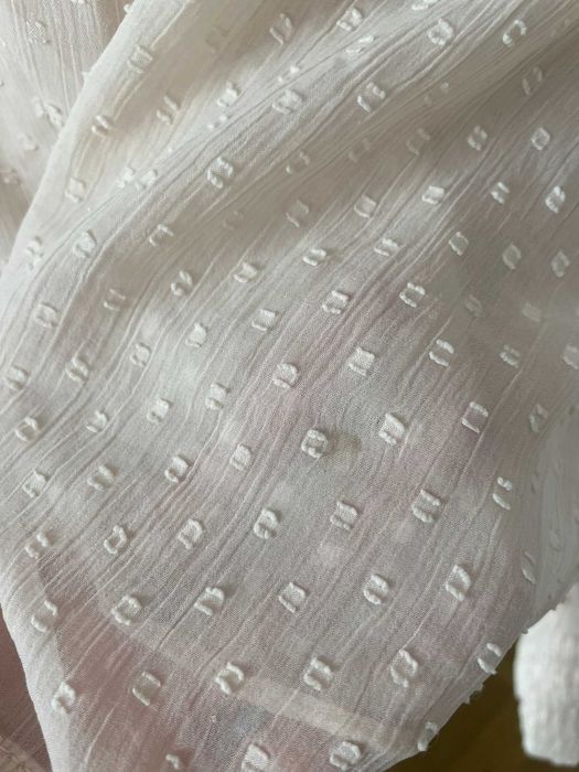 Zara bluzka pudrowy róż cekiny boho elegancka plumeti S 36