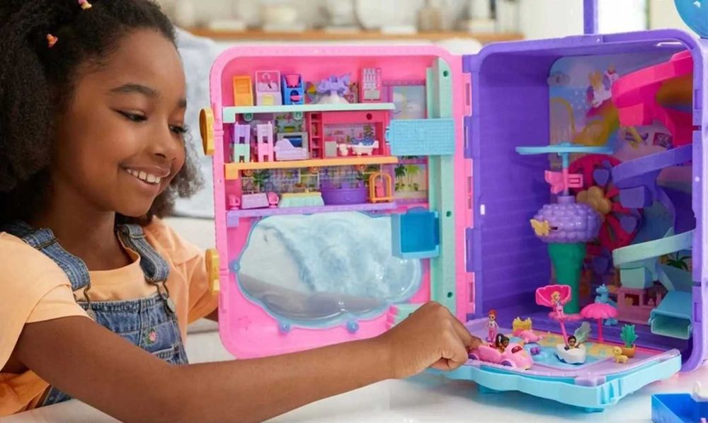 Ігровий набір Валіза Поллі Покет Polly Pocket Pollyville Playset Новий