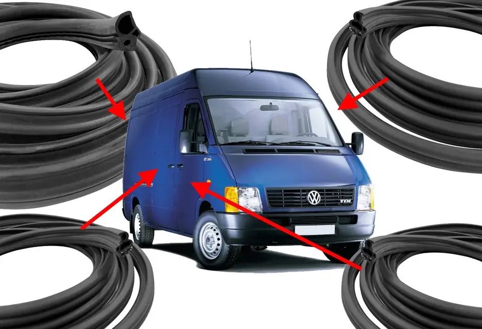Уплотнитель двери Mercedes Sprinter Volkswagen LT 1995-2006 ущільнювач
