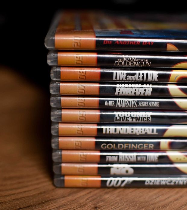 DVD # Zestaw James Bond - 11 DVD