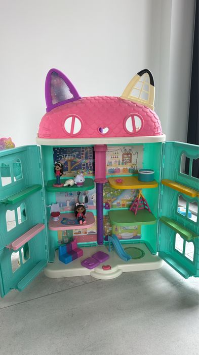 Piętrowy Koci Domek Gabi Duży