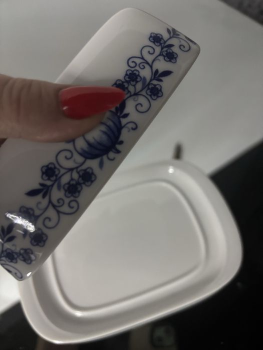 Maselniczka z porcelany