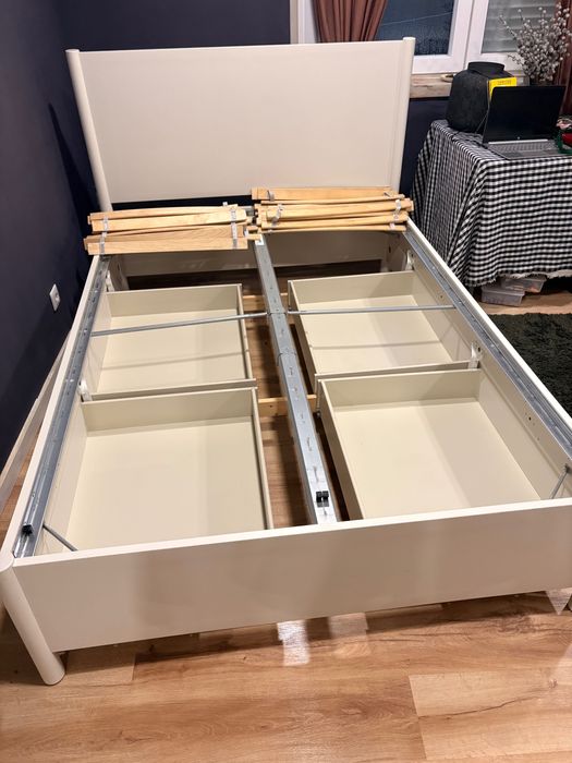 Cama Tonstad Ikea 140x200 praticamente nova