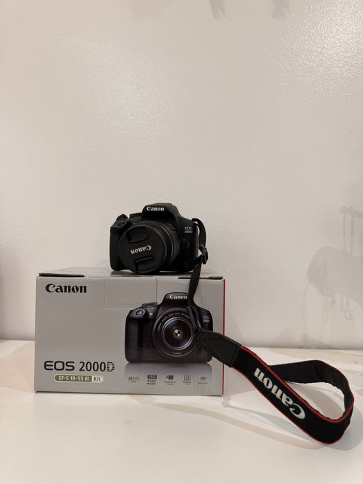 Canon EOS 2000D - Como Nova | Kit Completo