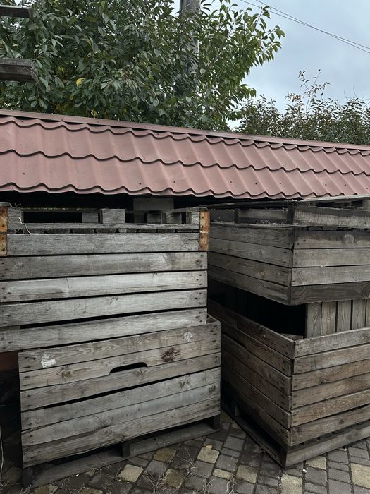 Деревяні  ящики для кавунів динь
