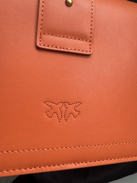 Torebka Pinko pomarańczowa Classic