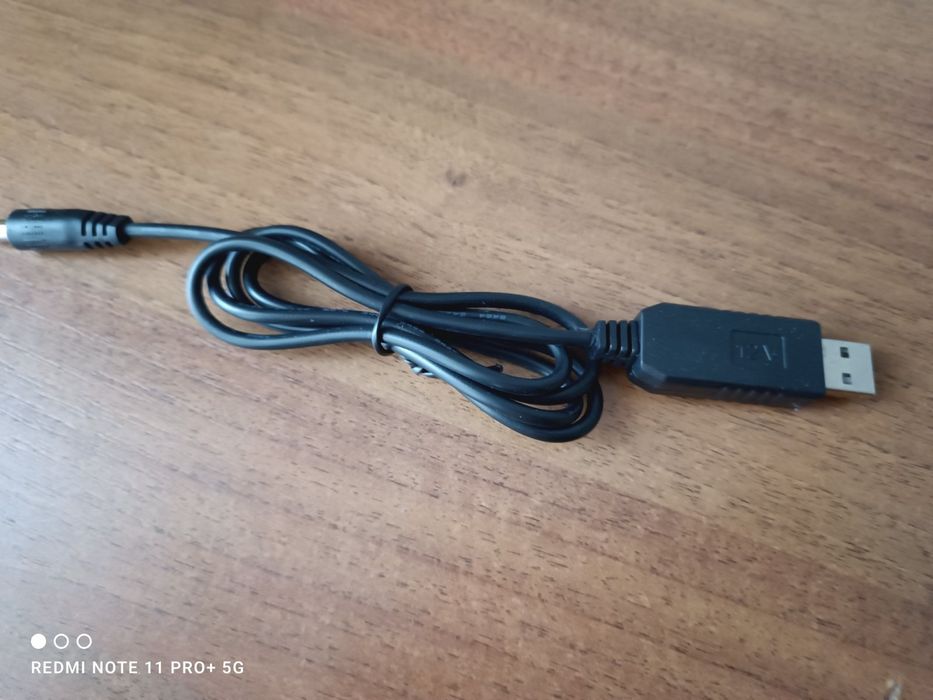 Кабель для роутера USB/DC 5.5x2.1 5-12V