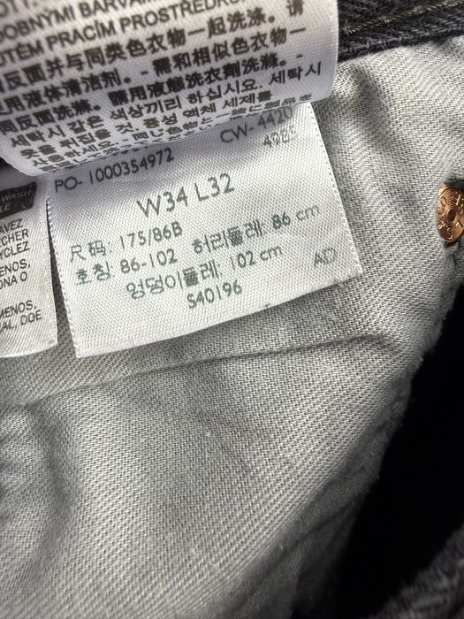 Чоловічі джинси Levis 501 р 34х32