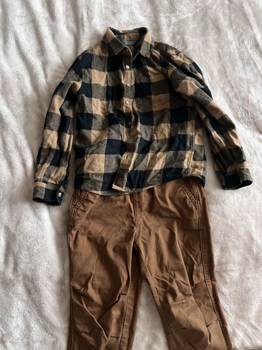 Сорочка прімарк 122. Штани hm116
