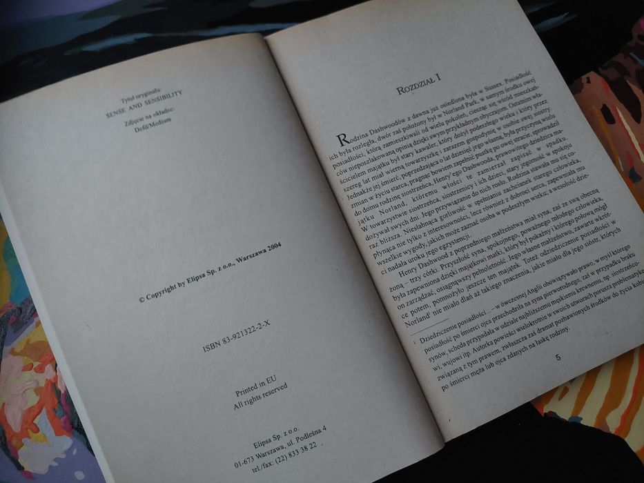 Książka Rozważna i romatyczna Jane Austen