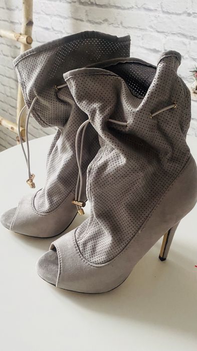 Buty z zamszu Italian Style
