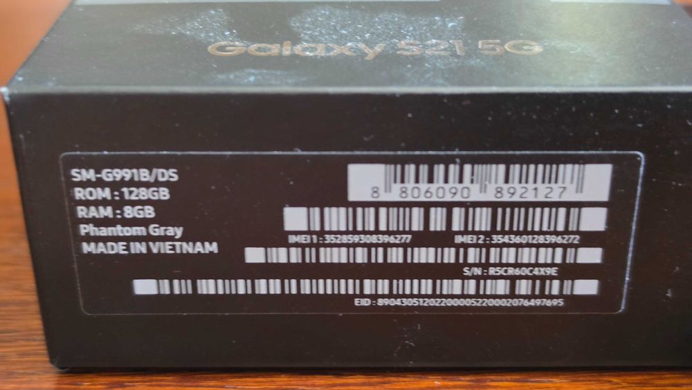 Samsung Galaxy S21, 5G, 128 GB, folia od nowości spód, 100% sprawny!!!