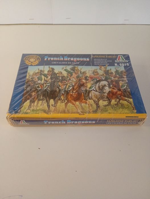 Figuras Italeri 6015 - French Dragoons 1:72 (Guerras Napoleónicas) - Novo