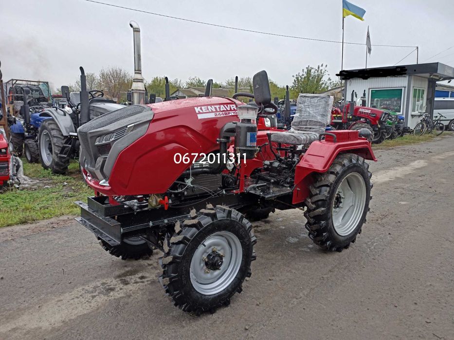 Мінітрактор Кентавр 244 BP/10 Ведучий передній міст Повний привід ВОМ