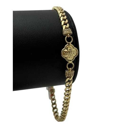 Wyjątkowa Złota Bransoletka 6,97G 585 14K 20cm