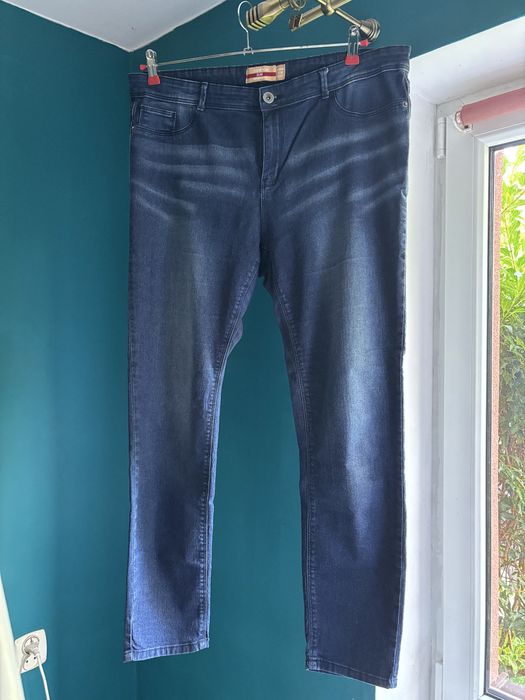 Vintage niebieskie jeansy