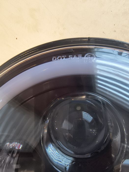 Lampa,reflektor LED motocyklowy.