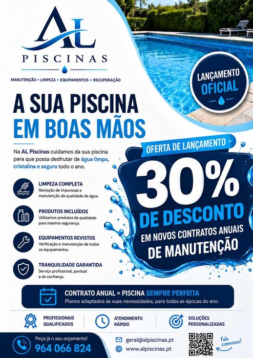 manutenções de piscinas
