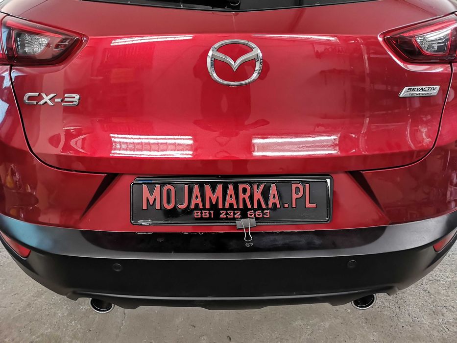 Kamera cofania Mazda 2 3 6 CX3 CX5 obraz na fabrycznym tablecie 7 cal