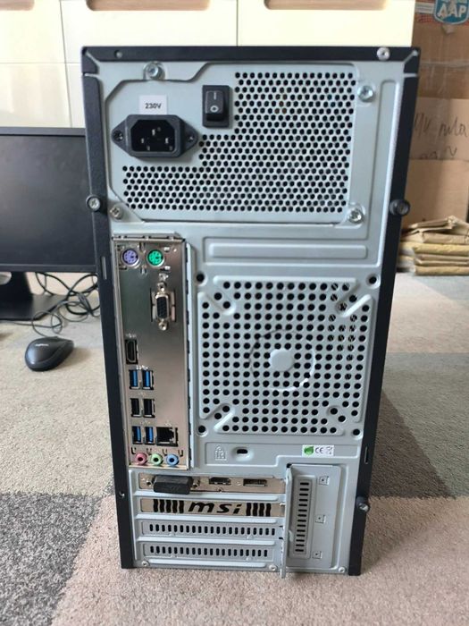 ПК Ryzen 5 2600 8 gb ddr4 SSD/HDD GTX 1060gb 6gb + Мон 22 Dell