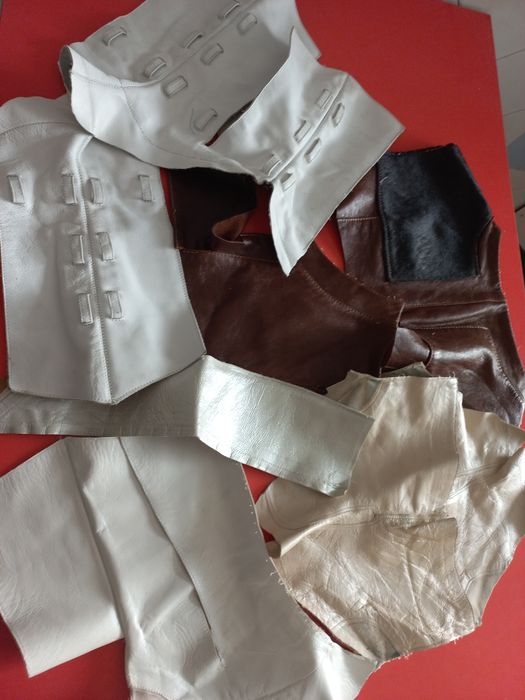 Куски кожи для пошива или рукоделия