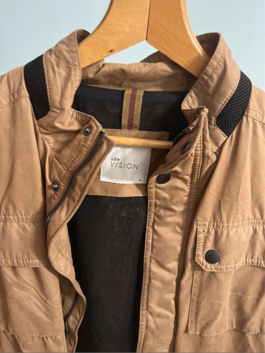 kurtka męska brązowa