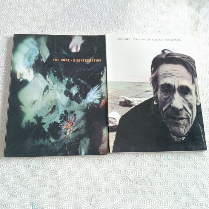 Livros de pautas The Cure, U2, Guns & Roses