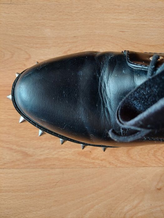 DeeZee | buty | glany | kolce | welurowe wstawki | unikat