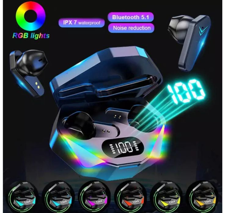 Наушники музыкальные с боксом.