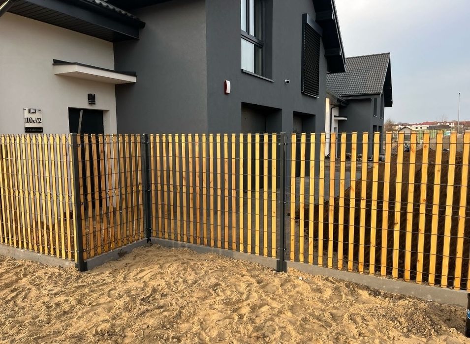 Przesłony , lamele do ogrodzeń