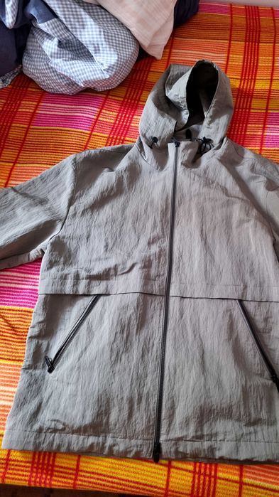 Casaco de frio com mochila masculino ZEGNA