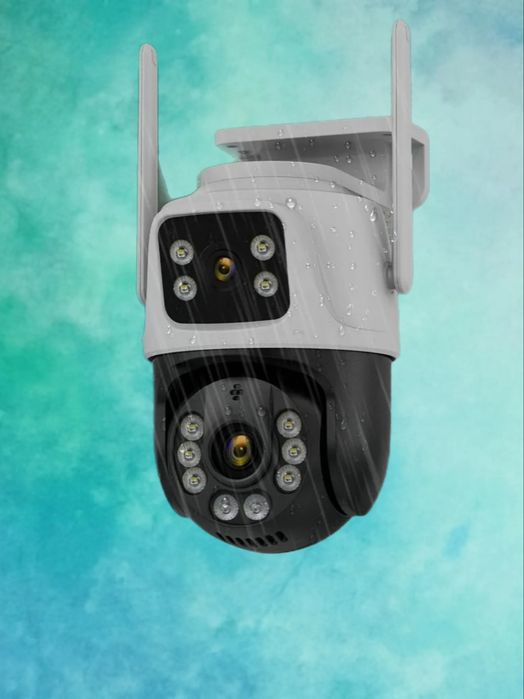 8 МП Уличная поворотная камера видеонаблюдения iCSee O-kam pro