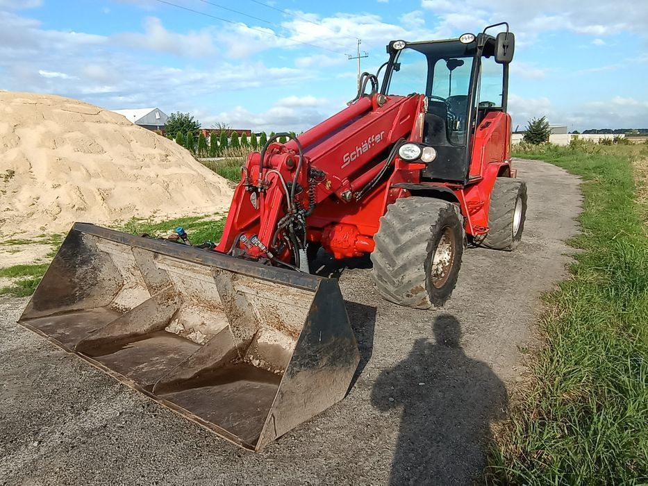 Ładowarka Schaffer 6370t teleskop teleskopowa miniladowarka weidemann