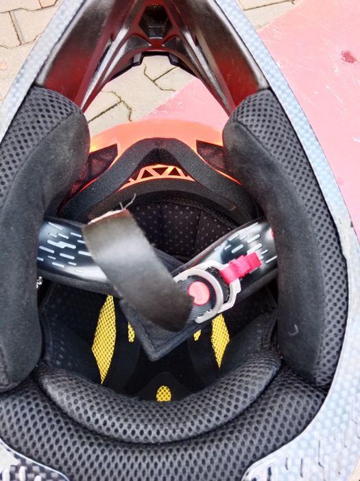 Kask Rockstar+Gogle roz 58-62 L