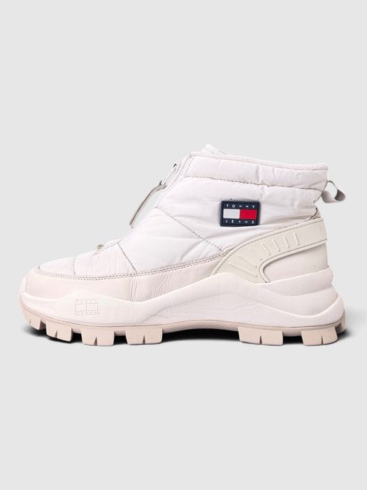 Śniegowce Tommy Hilfiger Tjw Hybrid Boot Zip Up Biały Beżowy Rozmiar 41