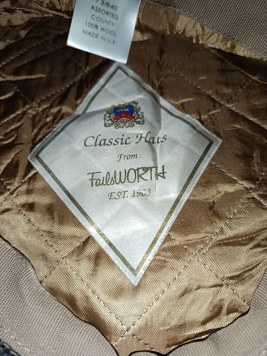 Чоловічий картуз вовняний Failsworth 1903