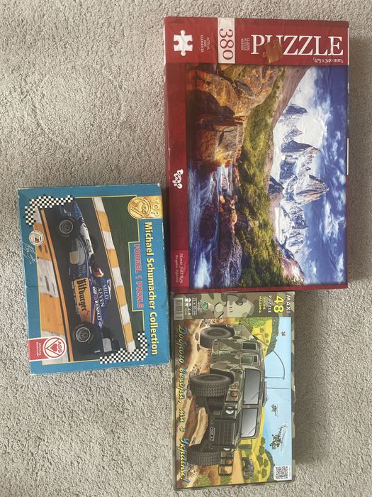 3 Упаковок пазлів 1306,380,48