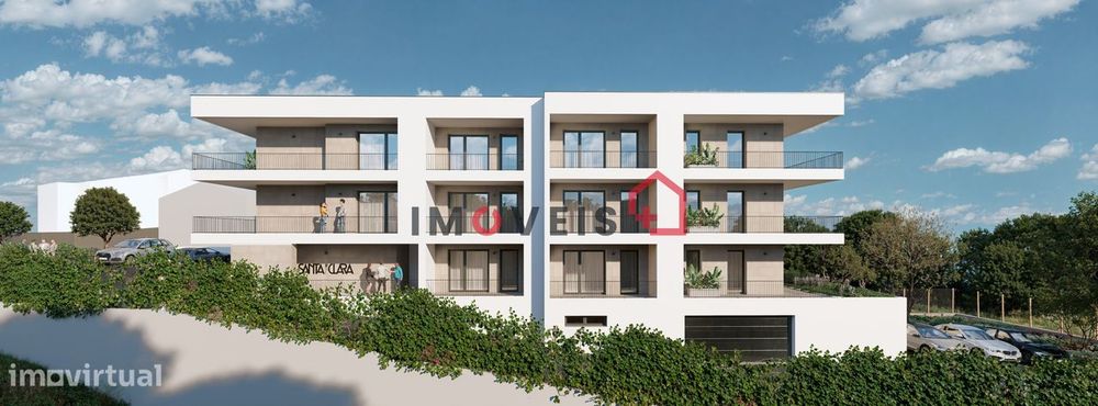 Apartamento T1 Novo com Varanda Generosa e Design Contemporâneo