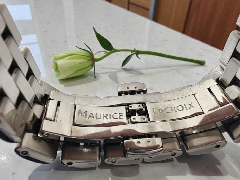 Maurice Lacroix Pontos 68775 Automatic szafirowe szkło Perf. stan!