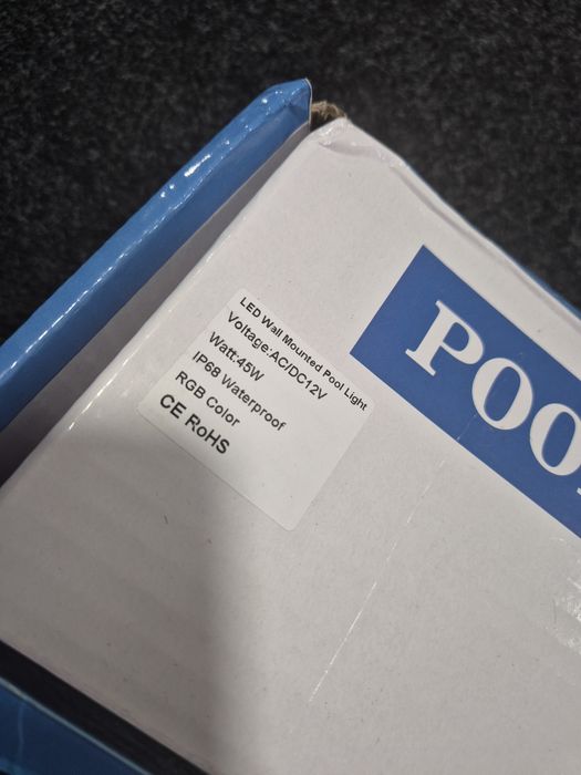 LED submersível para piscina