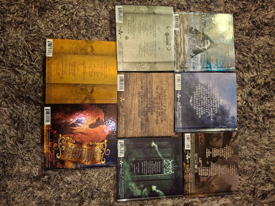 8 Płyt CD zespołu "Sabaton"