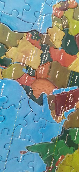 Puzzle - Mapa Mundi